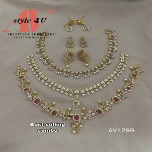 Elegant Necklace Combo Sets
