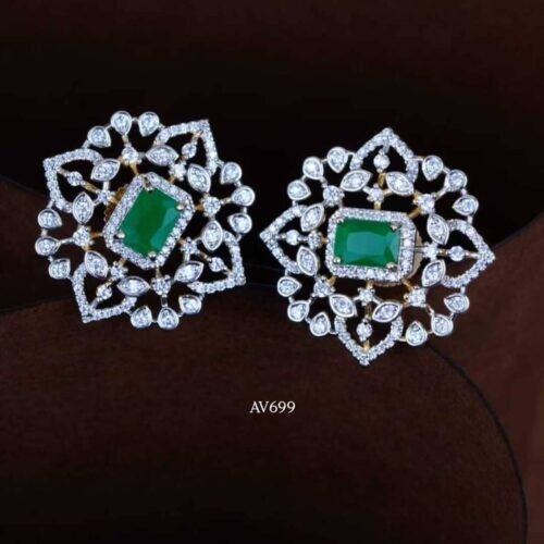 Diamond Finish Ear Studs