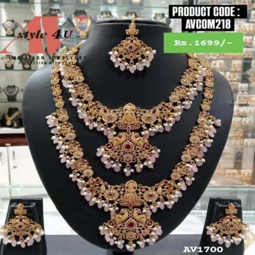 COMBO jewellery PRODUCT CODE AVCOM218-1699 Elegant Combo Jewellery Set