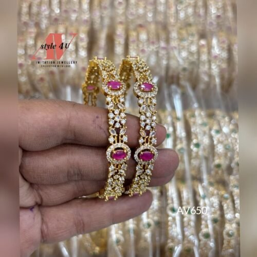 Elegant CZ Bangles