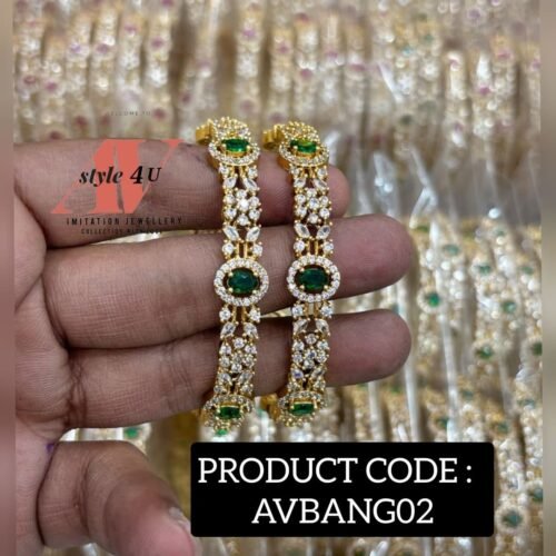 CZ BANGELS AVBANG02-650 Elegant CZ Bangles
