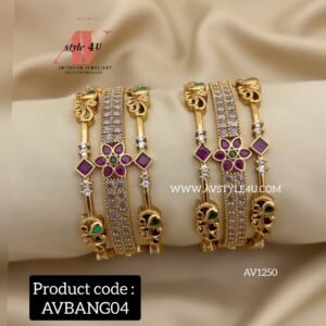 Elegant CZ Bangles