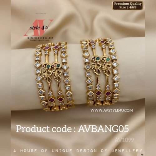 CZ BANGELS AVBANG05-1099 Elegant CZ Bangles