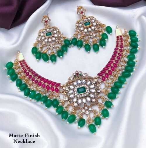 Exquisite CZ necklace jewellery Design