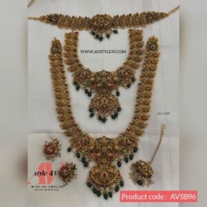 Semi-Bridal Jewellery: NO-IDOL-NO-GOD Design