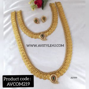 Kasula Mango Design Combo Jewellery