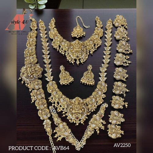 bridal jewellery AVB64 Latest Bridal Jewellery Collection