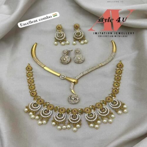 Elegant Combo  Necklace Jewellery Collection