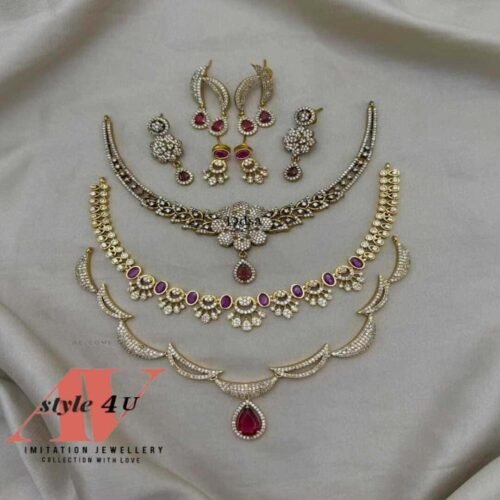 Elegant Combo  Necklace Jewellery Collection