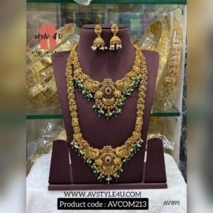 No-Idol God Design necklace and haram combo at lowest price