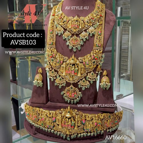 Antique Semi-Bridal Jewellery Set