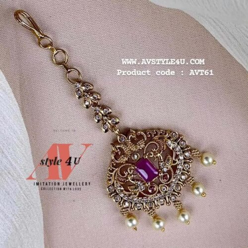 CZ Tikka Papita Billa Jewellery