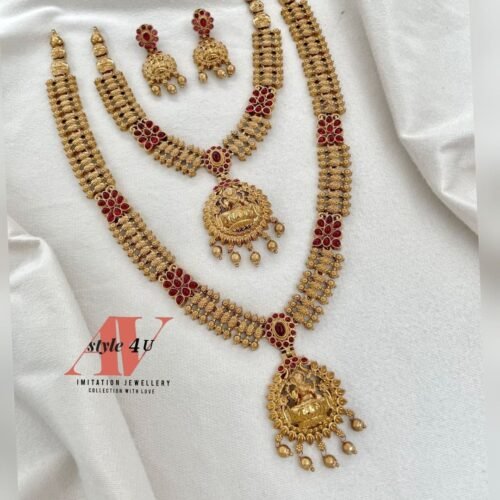 Matte-Finish Combo Jewellery Set