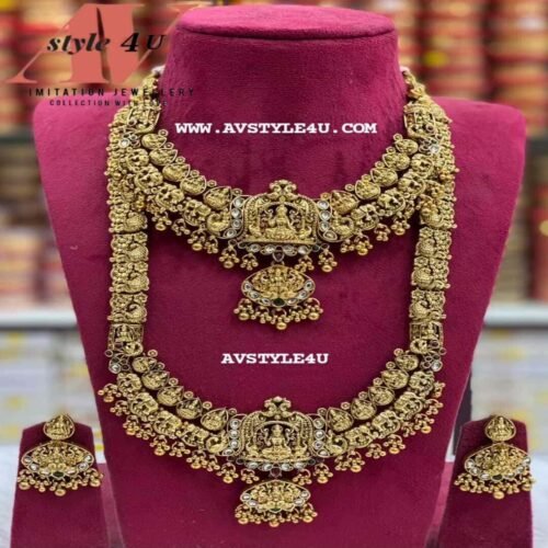 Matte Finish Combo Jewellery Set