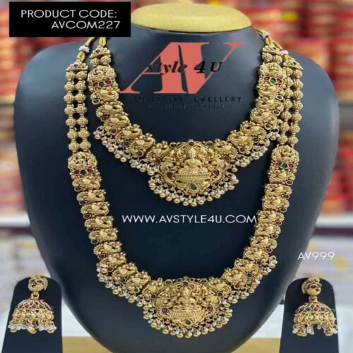 Necklace and Haram Combo Jewellery