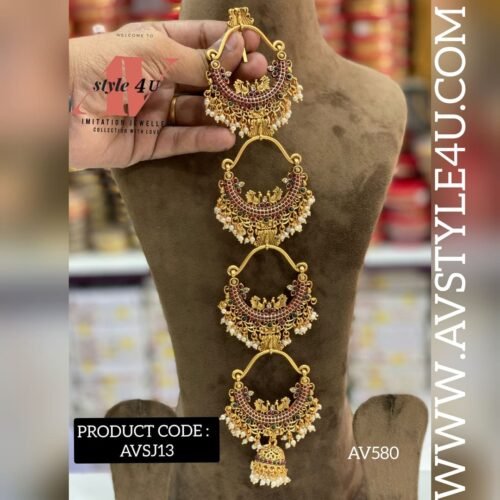 Lakshmi Short Jada Hairstyle Jewelry