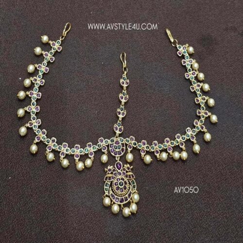 Elegant 3-Layer Bridal Tikka