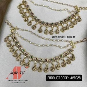 Elegant 3-Layer Ear Chain Jewellery