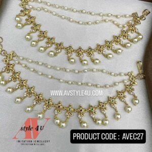 Elegant 3-Layer Ear Chain Jewellery