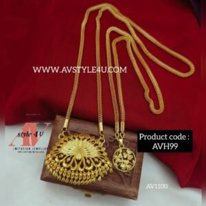 Exquisite Lakshmi Haram and short Jewellery