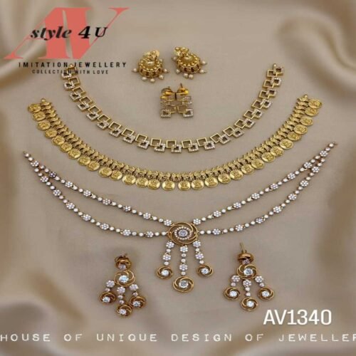 Elegant Necklace Combo Set