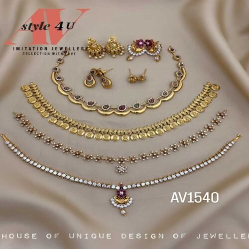 Elegant Necklace Combo Set