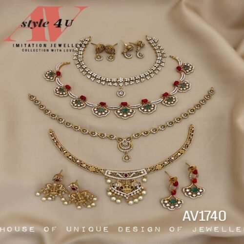 Elegant Necklace Combo Set