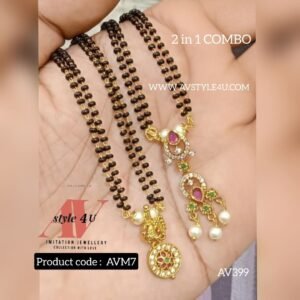 Elegant Short Mangalsuthra Combo