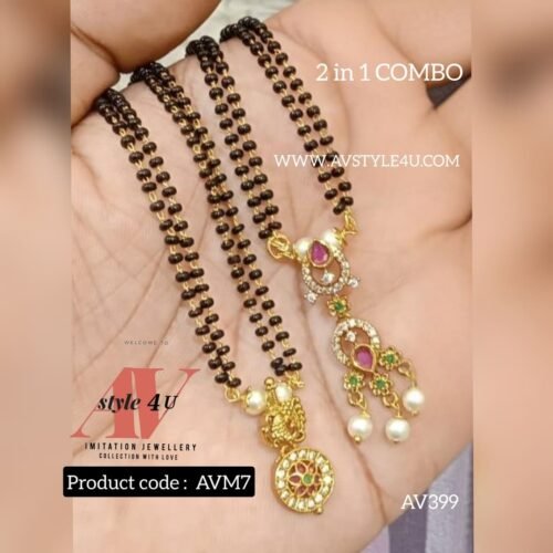 Elegant Short Mangalsuthra Combo