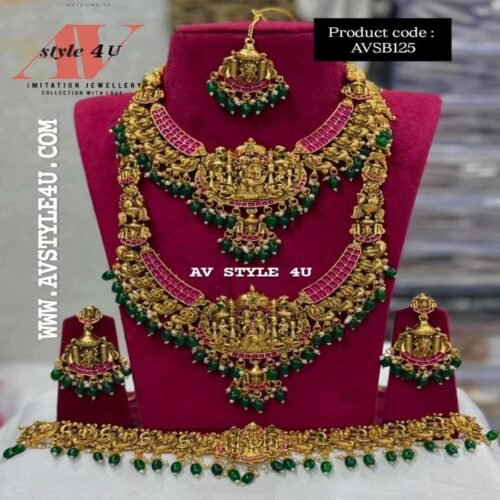 Elegant Lakshmi Semi-Bridal Jewellery