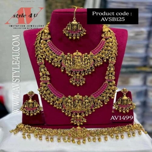 Elegant Lakshmi Semi-Bridal Jewellery