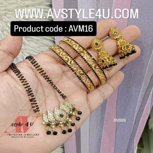 Elegant Long Mangalsutra Combo