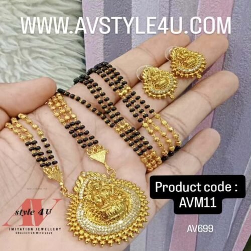 Elegant Long Mangalsutra Jewelry