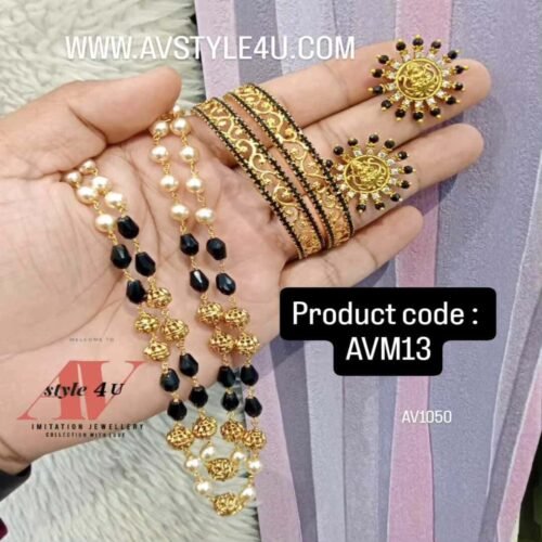 Mangalsuthra Combo with Bangles Jewelry