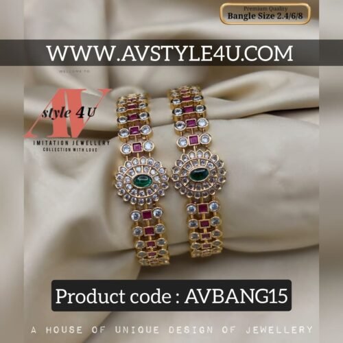 Premium-Quality CZ Bangles