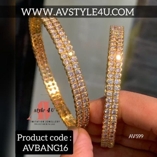 Premium-Quality CZ Bangles