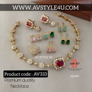 Premium Stone Changable Necklace