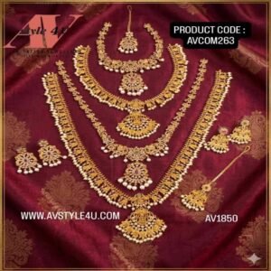 Premium Necklace & Haram Combo