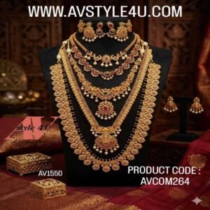 Premium Necklace & Haram Combo