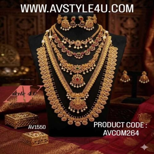 Premium Necklace & Haram Combo