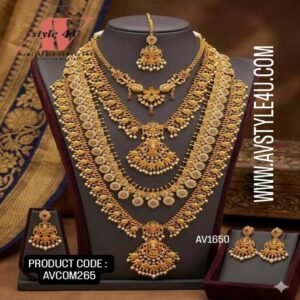 Premium Necklace & Haram Combo