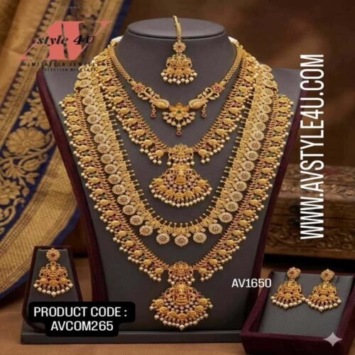 Premium Necklace & Haram Combo