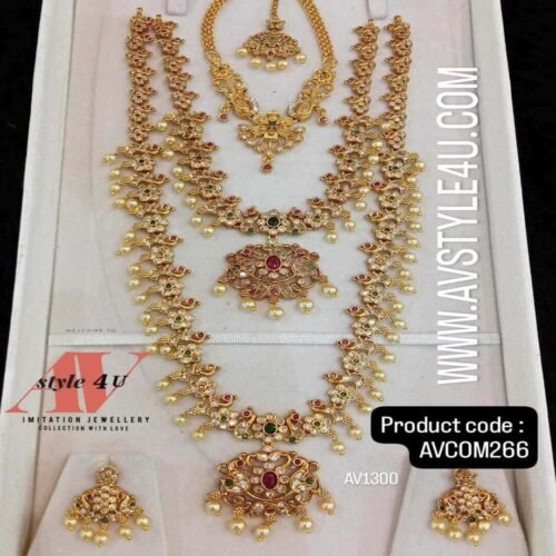 Premium Necklace & Haram Combo