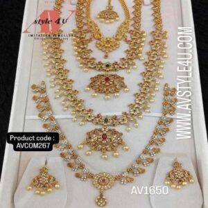 Premium Necklace and Haram Combo