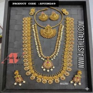 Premium Necklace and Haram Combo