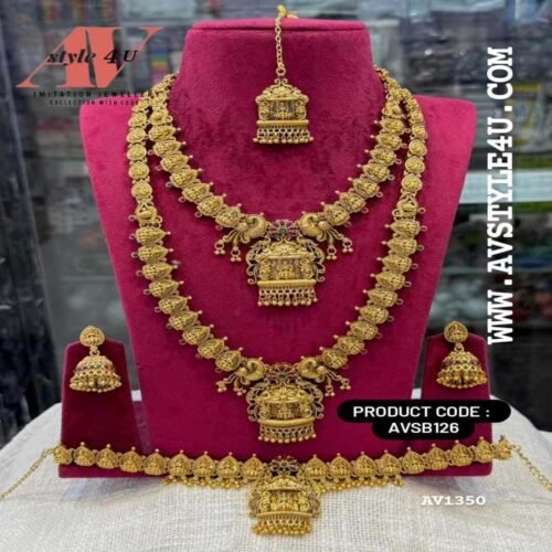 Srinivasa Kalayanam Semi-Bridal Jewelry