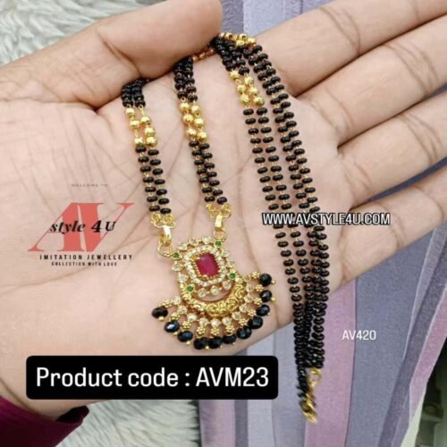 Elegant Mangalsuthra Jewelry Set