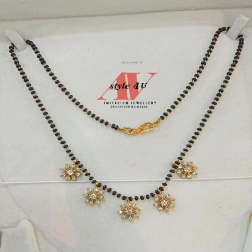 Elegant Short Mangalsutra Jewelry