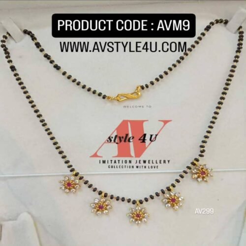 Elegant Short Mangalsutra Jewelry