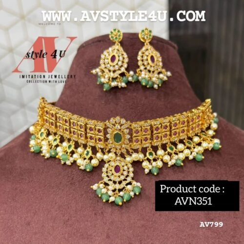 CZ Choker Set